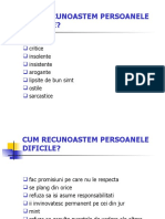 Comunicarea Cu Persoanele Dificile