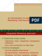 IMC An Introduction to Integrated Marketing Communications