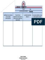 Cuadro Matriz  de Servicio Comunitario UBA