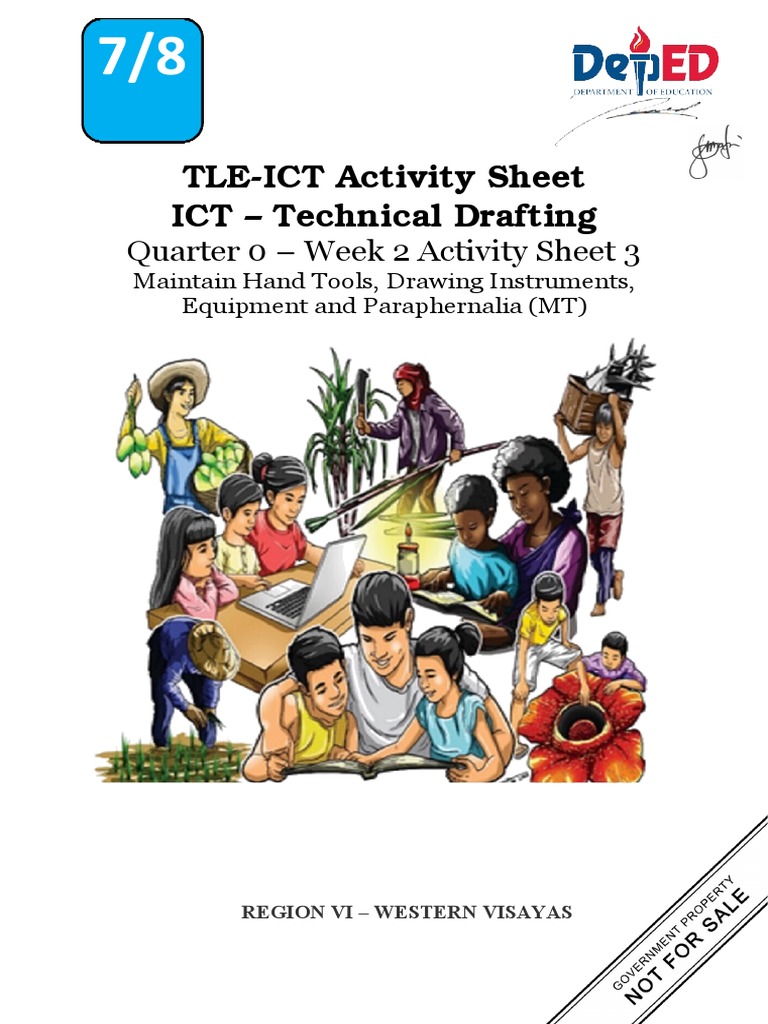 TLE-ICT Activity Sheet ICT - Technical Drafting | PDF | Facilitator ...