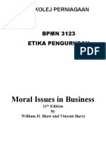 Kolej Perniagaan: BPMN 3123 Etika Pengurusan