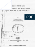 Guide Pratique Pour La Conception Geometrique Des Routes Et Autoroutes