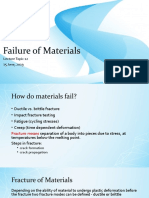 Failure of Materials