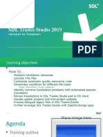 SDL Trados Studio 209 Advanced - EN