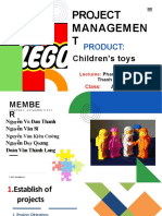 Project Managemen T: Product