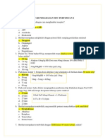 Uji Pemahaman MFC Pertemuan 4