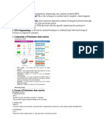 Process of PCR: 1. Denaturation