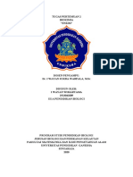 Tugas Pertemuan 2 Biokimia