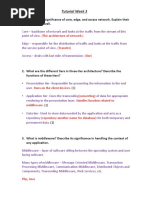 Cin635 Tutorial Week 3