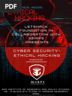 Cyber Security-Ethical Hacking: Letshack Foundation in Collaboration With 3girps Presents