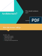 What Is Architecture?