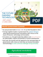 Future of Farming: Agricultural Technology & Sustainability