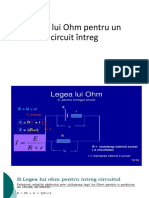 Legea lui Ohm pentru un circuit întreg