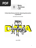 Datajusticelab Critical Data Literacy Guidebook