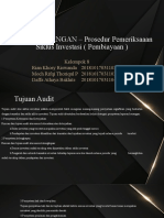 Audit Keuangan Prosedur Pemeriksaan Siklus Investasi