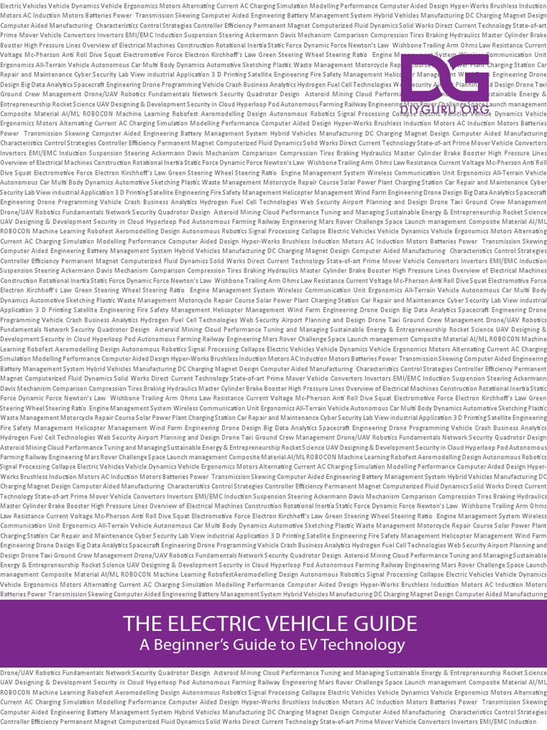 Electric Vehicle Guidebook DIYguru PDF Plug In Hybrid Electric Car
