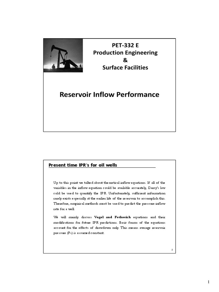 Ipr Part2 PDF Petroleum Reservoir Permeability (Earth Sciences)