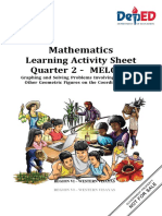 Mathematics: Learning Activity Sheet Quarter 2 - MELC 12