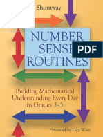 Number Sense Routines. Building Mathematical Understanding Every Day in Grades 3-5 by Shumway, Jessica F