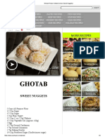 Ghotab Recipe Qottab (Iranian Sweet Nuggets)