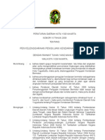 Perda Nomor 16 Tahun 2009 TTG PKB Klarifikasi Prov