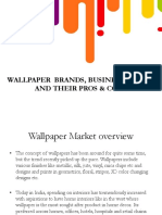 Wallpaper Brands, Business Model and Their Pros & Cons: Robin Chhabra Gloob Decor