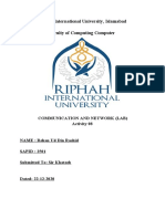 Riphah International University, Islamabad Faculty of Computing Computer