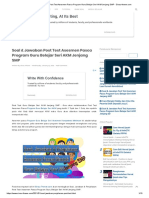 Soal & Jawaban Post Test Asesmen Pasca Program Guru Belajar Seri AKM Jenjang SMP