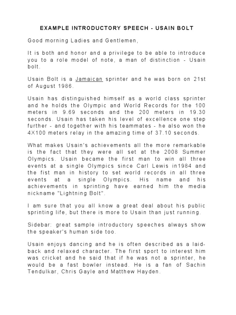 event opening speech sample 7+ thank-you speech examples & samples pdf, doc.