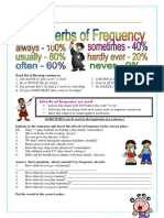 Frequency Adverbs 2