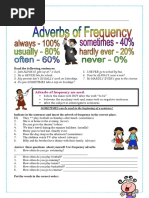 Frequency Adverbs 2