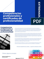 Competencias Profesionales y Certificados de Profesionalidad (1)