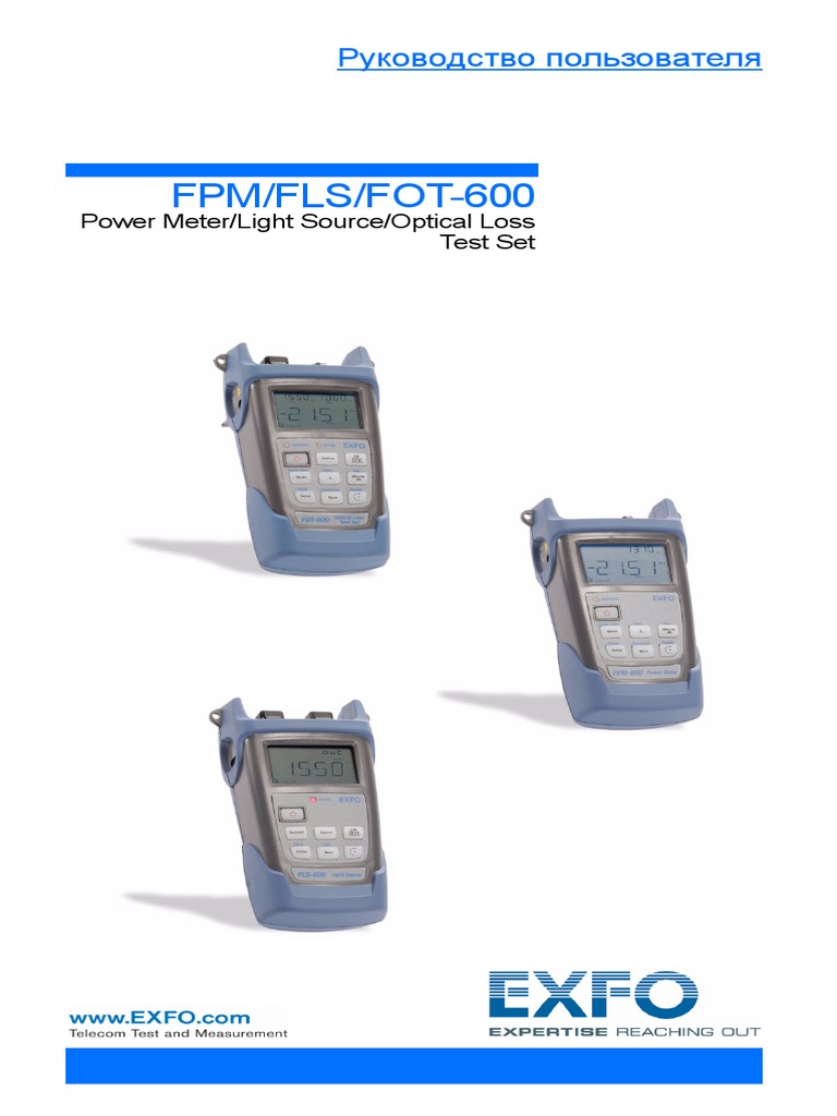 FOT-600 User Manual | PDF