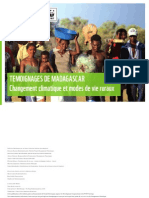 Temoignages de Madagascar - Changement climatique et modes de vie ruraux 