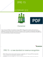 Heineken NV IFRS Presentation 02 2018