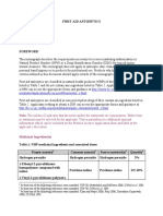 Mono First-Aid-Antiseptics English