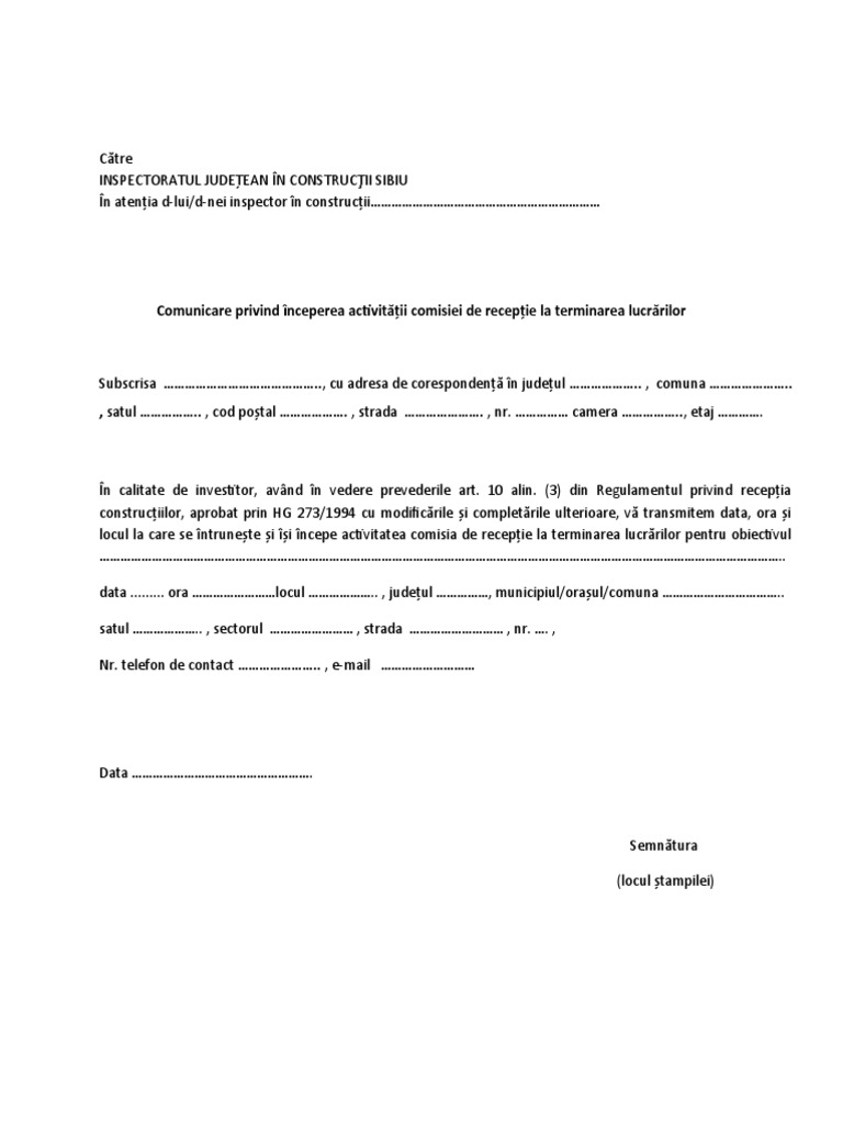 Model invitatie receptie isc pdf