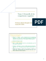 Tema 4 Desarrollo de Las Competencias Cognitivas (Modo de Compatibilidad)