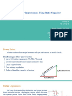 PF Improvement Using Static Capacitor