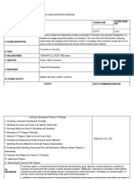 Asynchronous Learning Plan Draft For Curriculum Making