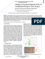 2D-Forward Modeling of Ground Magnetic Data of Homa-Hills Geothermal Prospect Area, Kenya