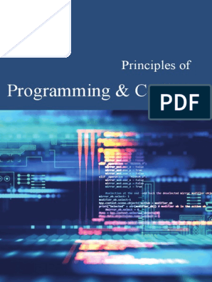 Principles of Programming & Coding | PDF | Computer Design | Computer Program