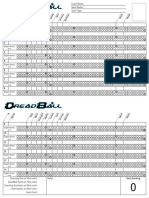 DreadBall Roster Sheet Editable