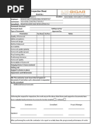 Formwork Inspection Checklist | PDF | Building Engineering | Design