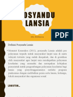 POSYANDU LANSIA