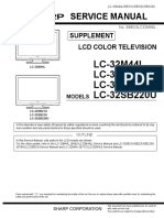LC-32M44L LC-32SB21U LC-32SB23U LC-32SB220U: Service Manual