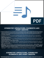 Symmetry Elements and Chirality