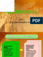 Hukum Perdata Pertemuan 1