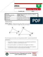 Mathematics: Activity Sheet No. 6