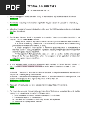 Tax Finals Summative s01